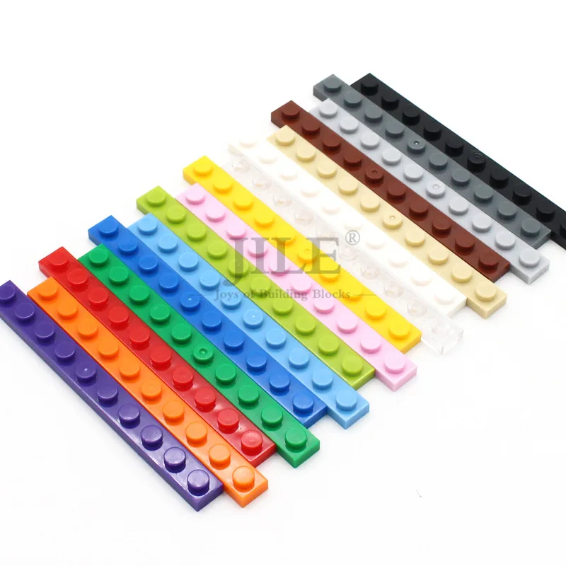 20 piezas placa Moc 1x10 DIY creativo iluminar nociones básicas bloques de construcción compatibles con 4477 ensambla juguetes de partículas