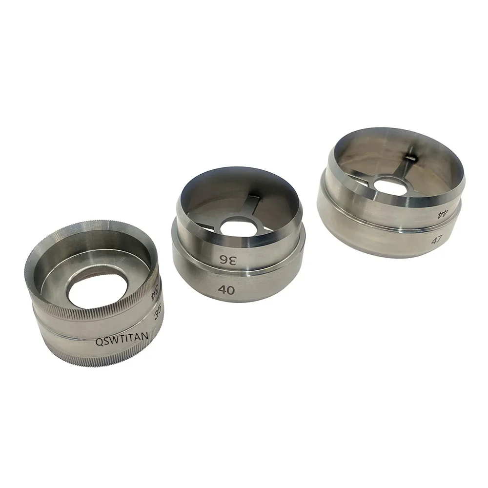 Cortador de anillos, instrumentos de aumento de senos, instrumento quirúrgico de plástico para senos de acero inoxidable