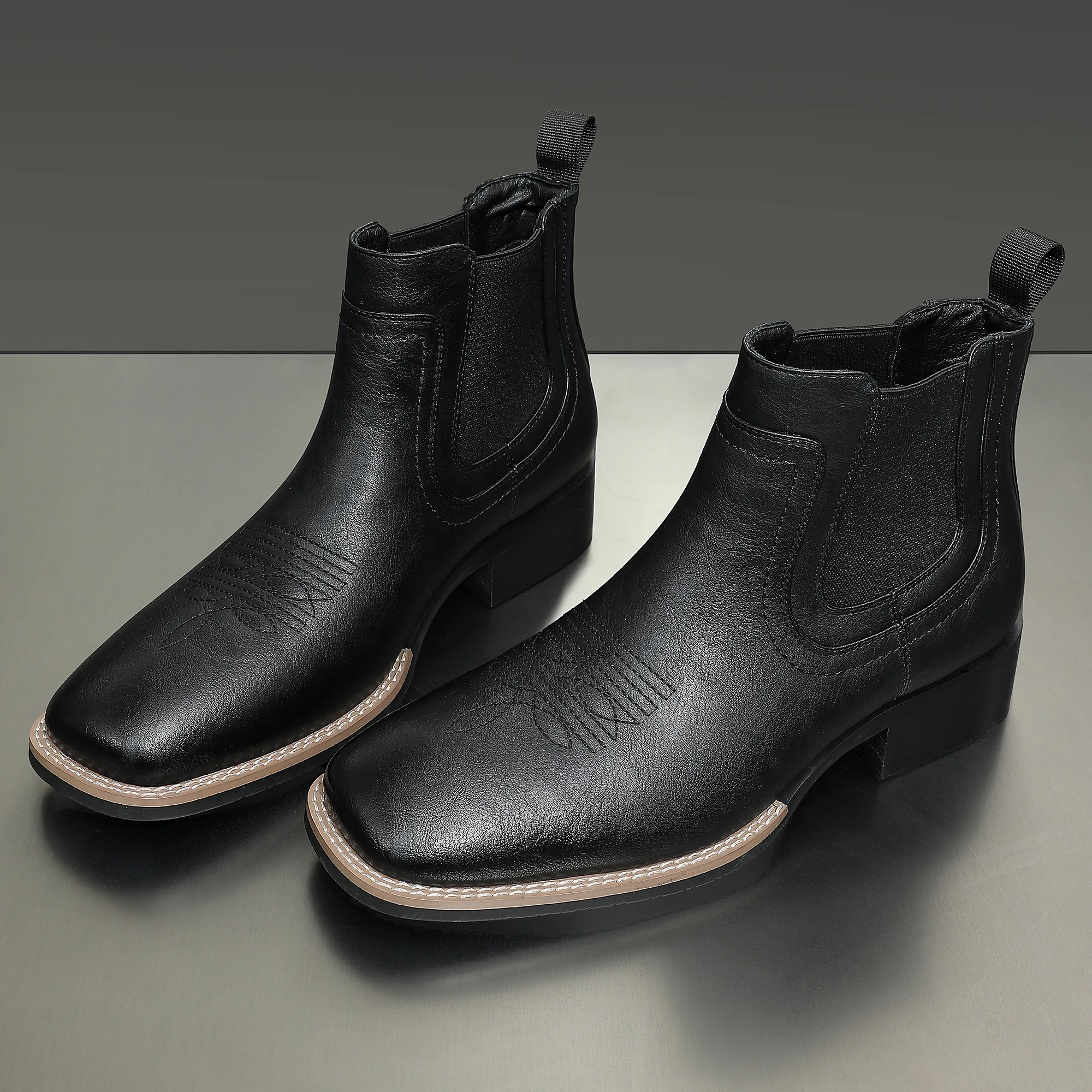Botas Chelsea de Moda para Hombre en Tres Colores, Cómodas y Versátiles con Suela de Goma Compuesta