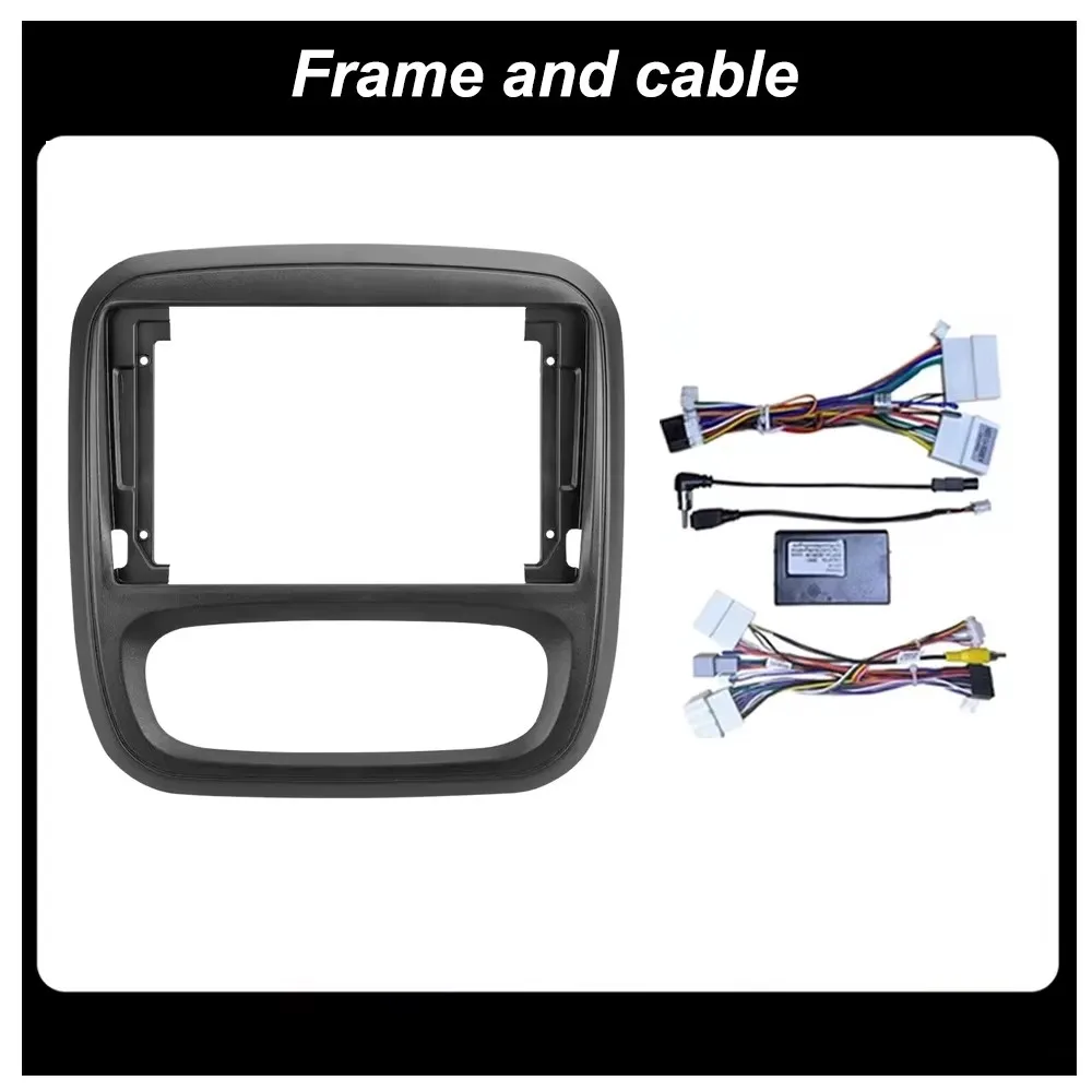 Radio de coche para Renault Trafic 3 2014 - 2021 para Opel Vivaro B 2014 - 2018 Carplay Android Auto estéreo Multimedia 2din DVD 8core
