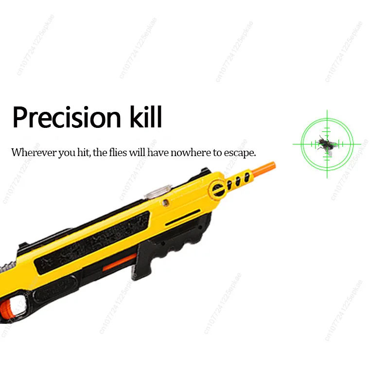 Nueva Pistola Repelente de Mosquitos y Moscas Versión 3.0, Regalo de Cumpleaños, Pistola de Juguete con Balas de Sal, Pistola de Caza, Pistola de Juguete para Adultos, Repelente de Mosquitos y Moscas