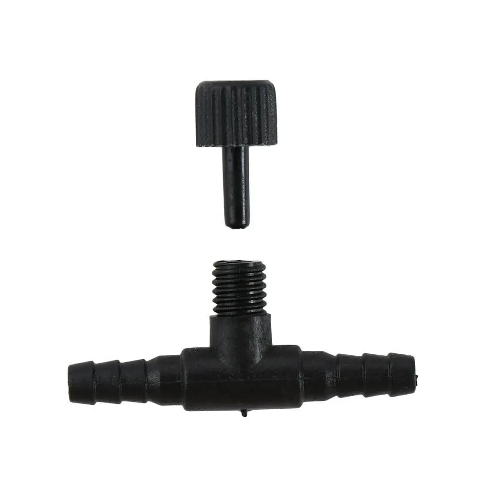 Válvula reguladora de flujo de línea de aire para tanque de peces, 10 piezas, acuario para tubería de línea aérea de 4/6mm, conector ajustable, interruptor de grifo