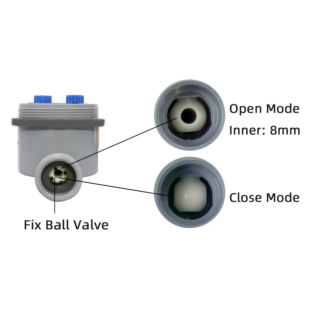Temporizador de riego automático para jardín, válvula de bola/válvula solenoide, controlador de riego para el hogar, válvula electrónica de riego