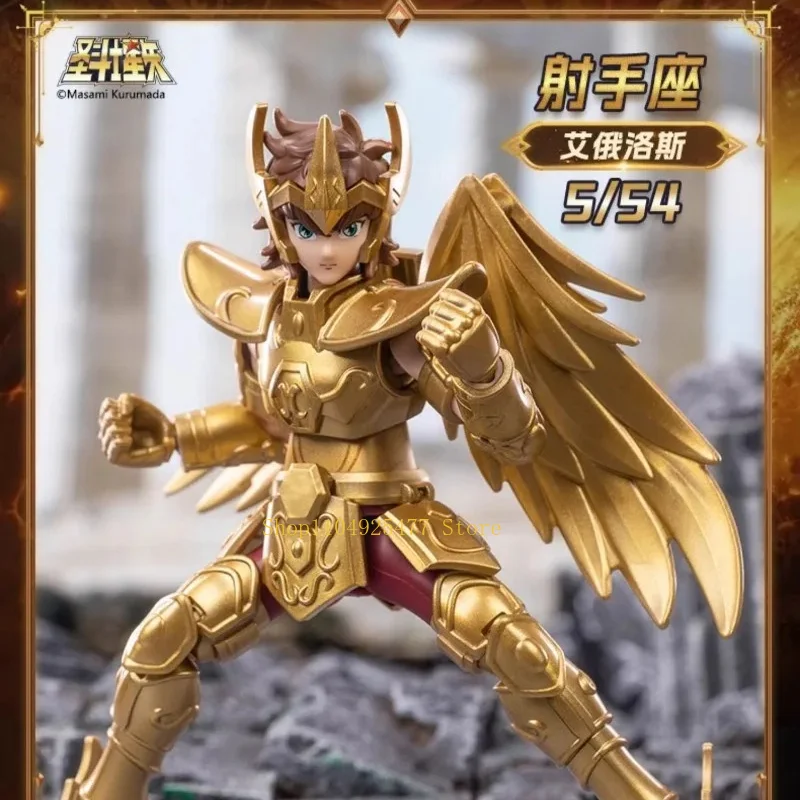 Bloques de Construcción BLOKEES Saint Seiya Gold Alolos Scorpio Shura Phoenix Andromeda, Figuras de Colección Articuladas