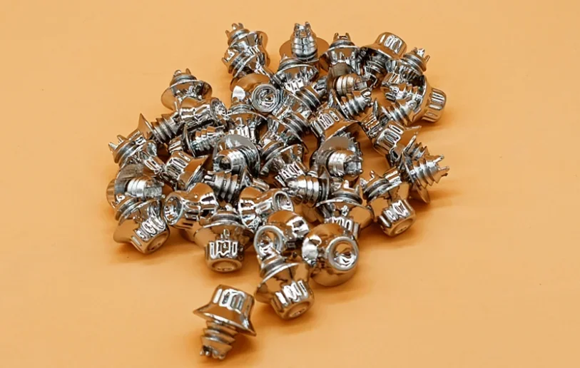 100 o 300 Uds tapa de rueda remaches de rueda universales tuercas llantas tachuelas de aleación tapa de plástico 6,9mm