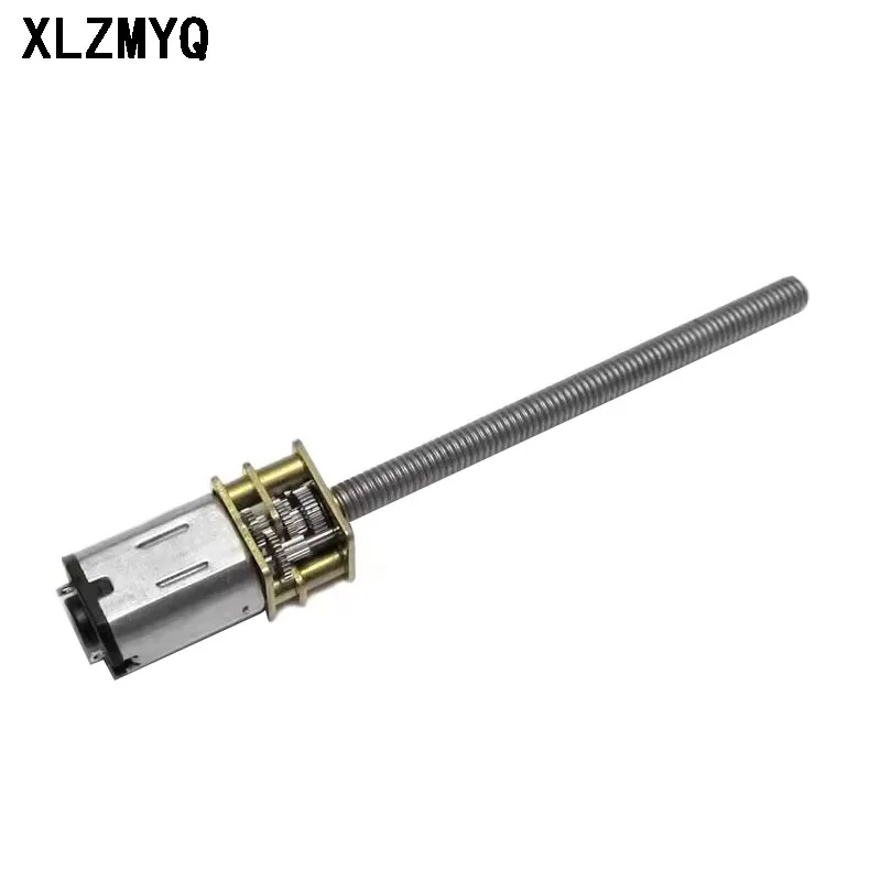 10 Uds GA12-N20 DC 3V 6V 12V Micro engranaje de reducción Motor de CC con tornillo de avance M4 * 55 motores N20 30RPM 50RPM 100RPM 1000RPM Kit Diy