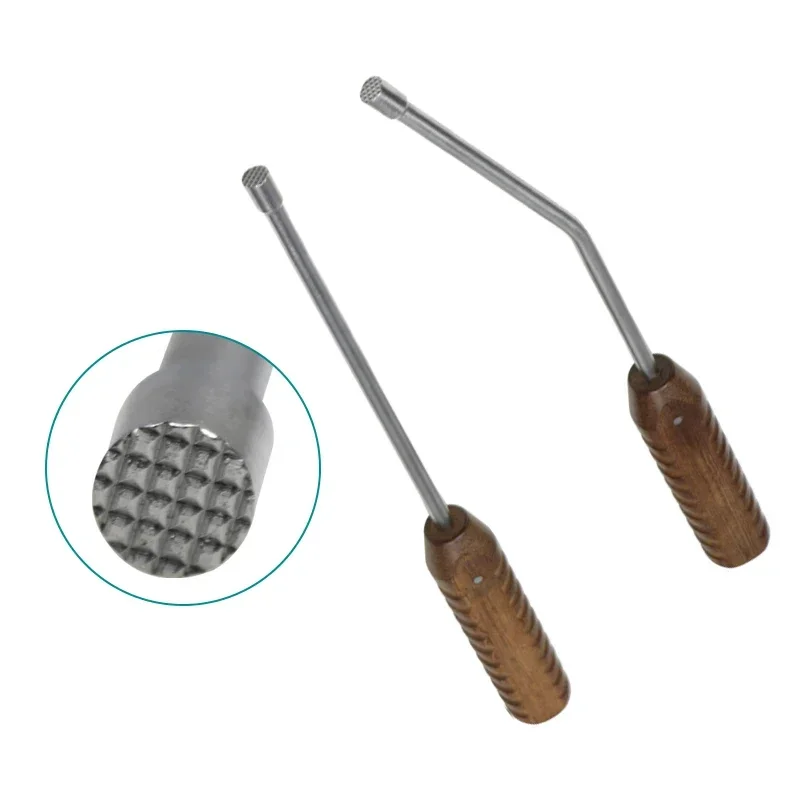 Martillo de hueso médico, placa tibial, fórceps de injerto de hueso, barra superior, instrumento quirúrgico ortopédico de acero inoxidable para mascotas