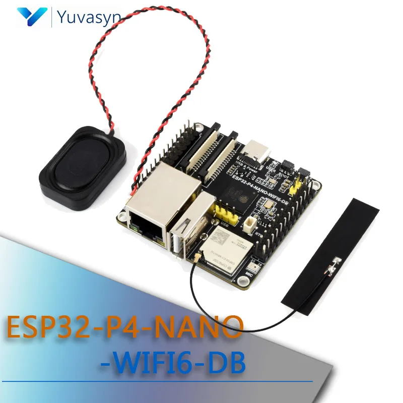 Placa de Desarrollo ESP32-P4-NANO-WIFI6-DB ESP32-P4NRW32X Wi-Fi 6 de Doble Núcleo Bluetooth 5 RISC-V con 16MB de Memoria Flash Integrada