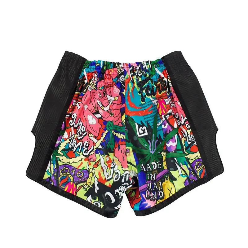 Edición limitada URFACE X-Fairtex Boxeo Muay Thai Pantalones cortos de combate de lucha para hombres y mujeres Entrenamiento y ejercicio