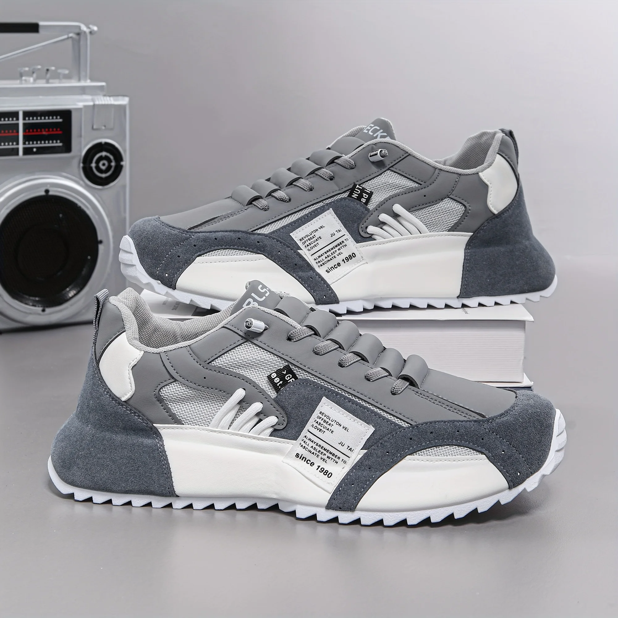 Men's Outdoor Casual Shoes, Everyday Casual Running Shoes for Men, Sizes 39 to 47