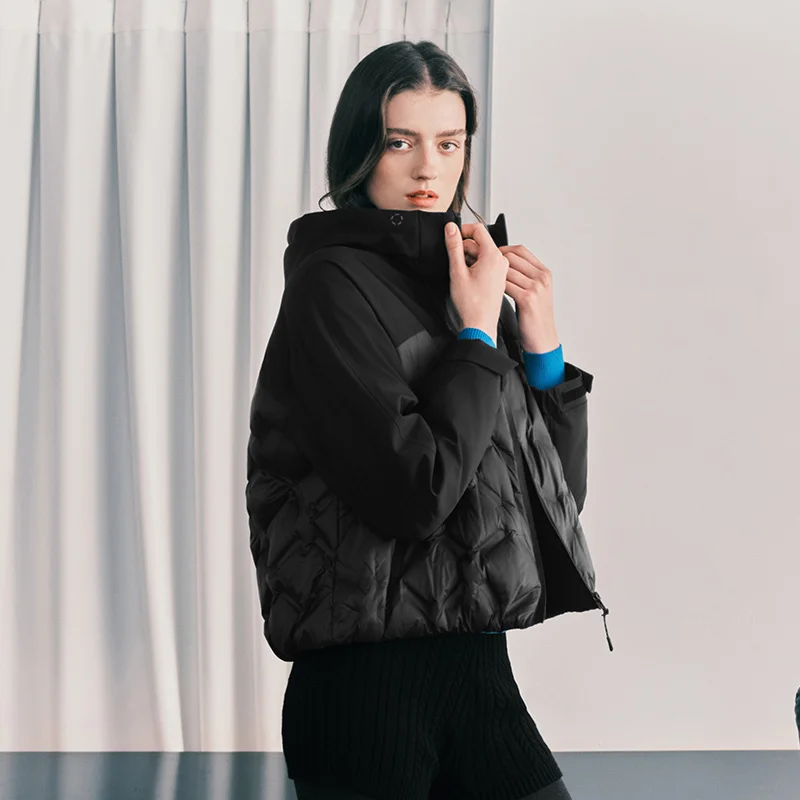 Chaqueta de Plumón para Mujer Semir, Impermeable, Resistente al Viento y a las Manchas, Ligera, con Relleno de Plumón al 90%, Diseño Panelado, Invierno 2026