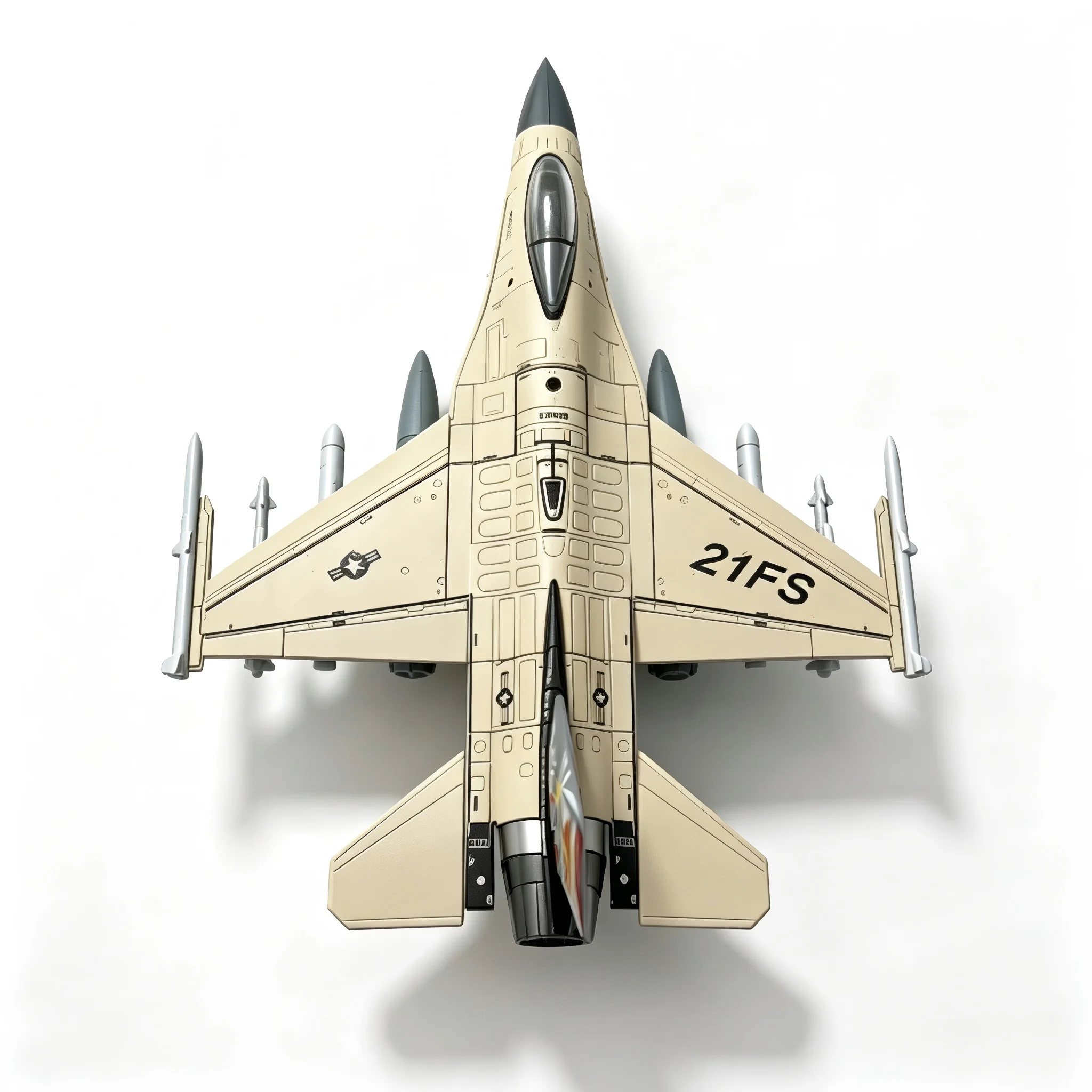 Modelo de avión de combate F-16 Fighting Falcon, réplica de avión militar de plástico y aleación, regalo coleccionable, decoración de escritorio para hobby de aviación, 1:72