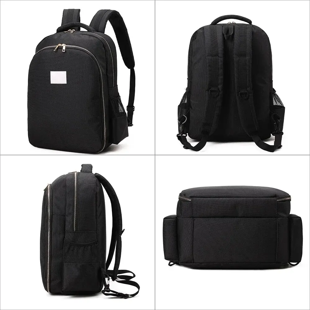 Mochila para suministros de peluquero, organizador portátil para cortaúñas, bolsa de herramientas de peluquero, bolsa de viaje de gran capacidad, bolsa de almacenamiento para hombros para salón