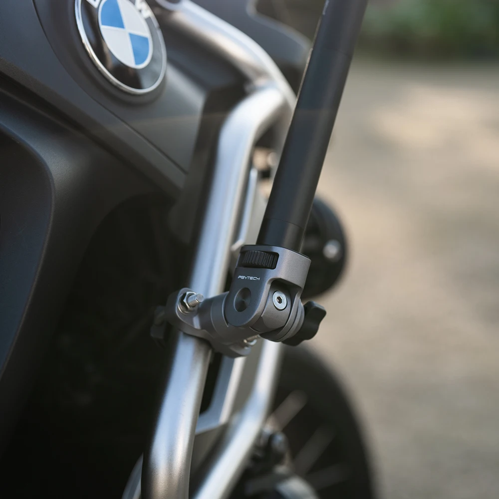 PGYTECH-palo Selfie extensible de 96cm, soportes para motocicleta, interfaz estándar 1/4, aleación de aluminio para cámaras de acción Insta360