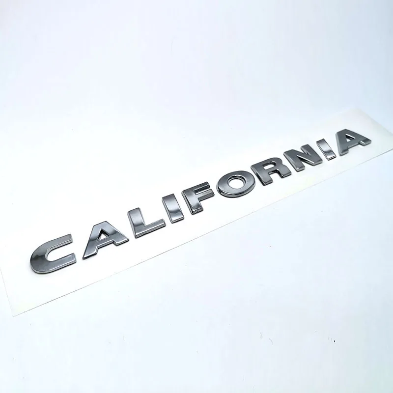 2020 California XXL Letreros con letras traseras 2019 California Ocean Trunk Emblem Car