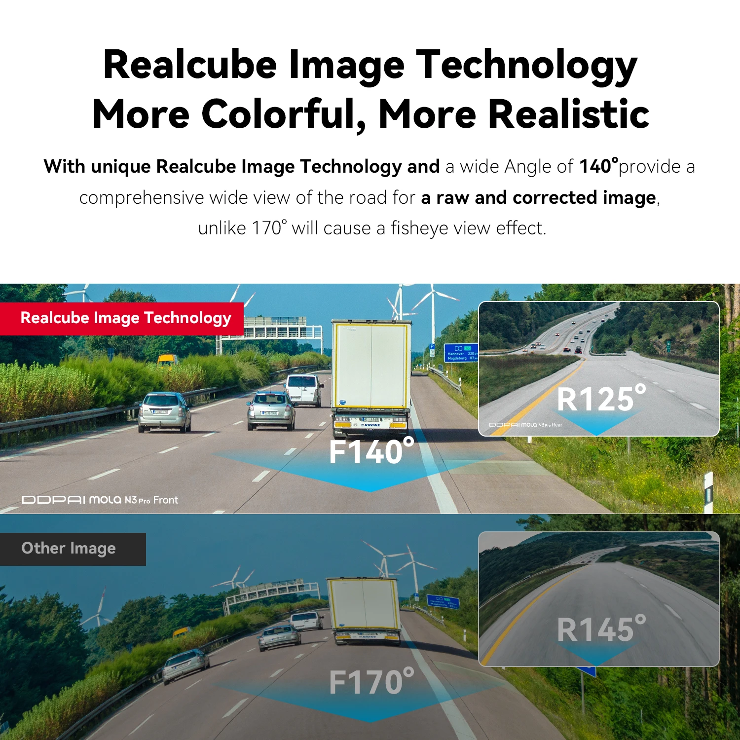 DDPAI Mola N3 Pro cámara de salpicadero cámara de conducción de vehículo Wifi conexión inteligente grabadora de coche 2,5 K cámara de salpicadero DVR de coche