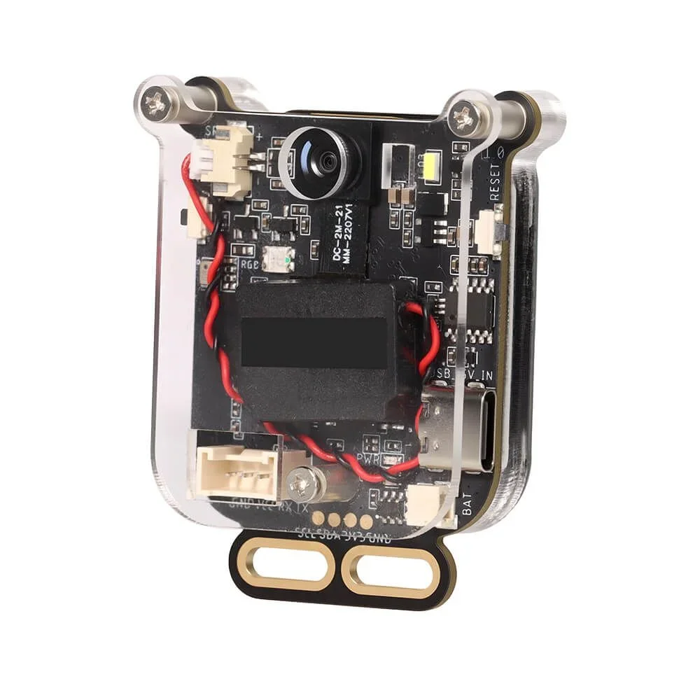 Módulo de Cámara de Visión AI Elecrow ESP32-S3 Mini con Pantalla de 1.83 Pulgadas, WiFi, BLE, Control de Audio, Kit de Desarrollo para Proyectos de IoT