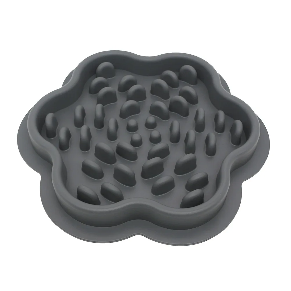 Almohadilla para lamer mascotas de silicona, mantel individual antideslizante de comida lenta para gatos y perros, cuenco para mascotas CW2219 Huan Le Yang Guang