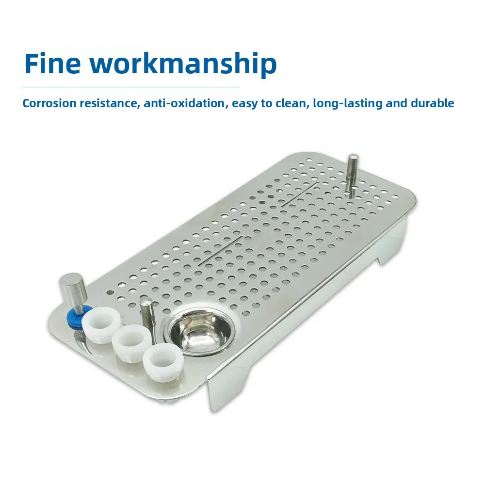 Caja Dental PRF CGF, placa de implante, caja de fibrino rica, Kit de membrana ósea quirúrgica de implante de acero inoxidable, instrumento de cirugía de laboratorio Dental