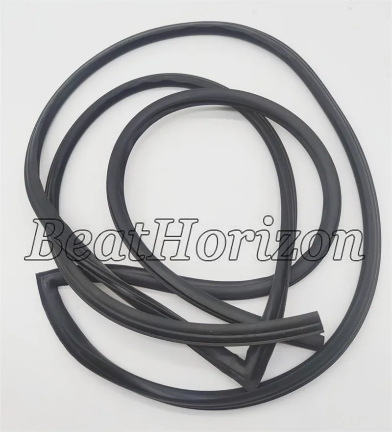 Embellecedor de sello de moldura superior del parabrisas trasero 51317027916   Ajuste para BMW 5 Series E60 525i 530i 528i 2004 2005 2006 2007 2008 2009 2010