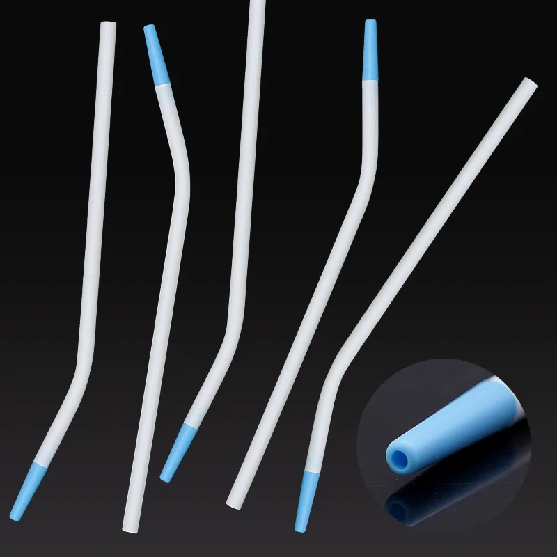 JUMTOP 50 Piezas Puntas de Succión para Aspirador Quirúrgico Dental, Expulsor de Saliva