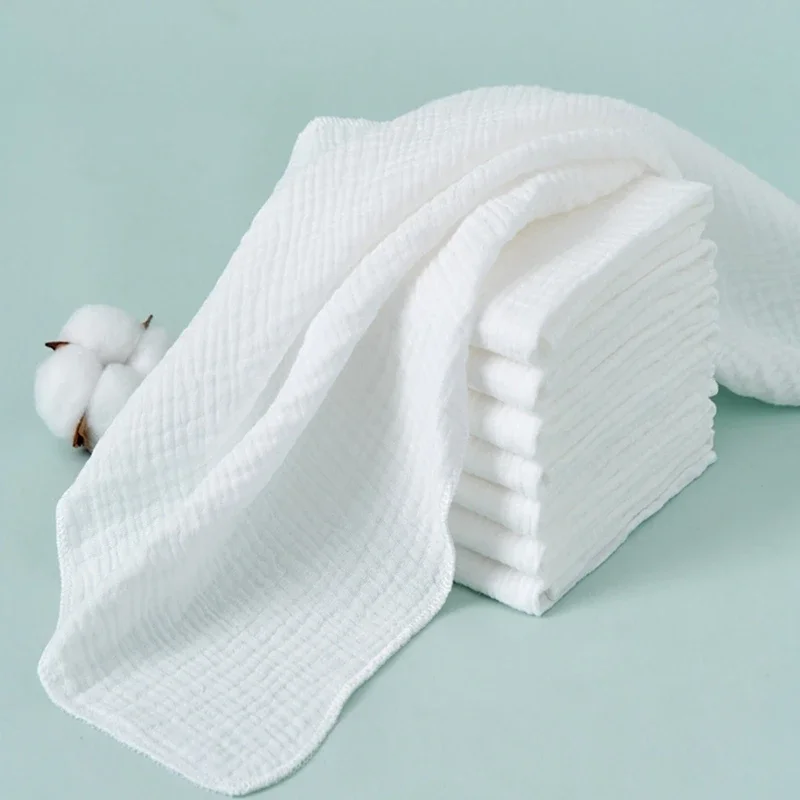 Pañales de gasa de algodón para bebé, 8 Uds., para cambiar pañales de bebé recién nacido, 43x45cm, lavables, reutilizables, toallas de pañales suaves de doble capa para bebé