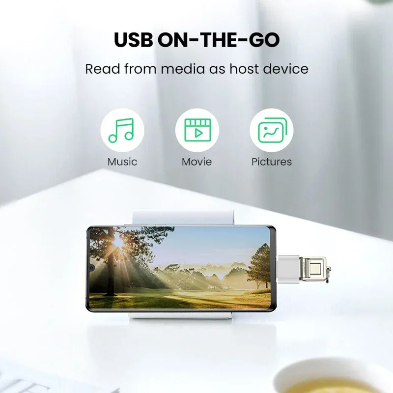 Adaptador tipo C a USB 3,0 USB-C 3,1 macho OTG A conector de datos hembra para MacBook Pro iPad Mini 6/Pro MacBook Air dispositivos tipo C