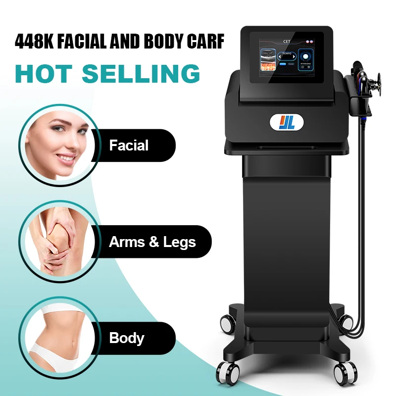 Máquina de diatermia terapéutica M63 448K INDIBA Deep Care Tecar Beauty RF CET RET para alivio del dolor y fisioterapia de cuerpo completo