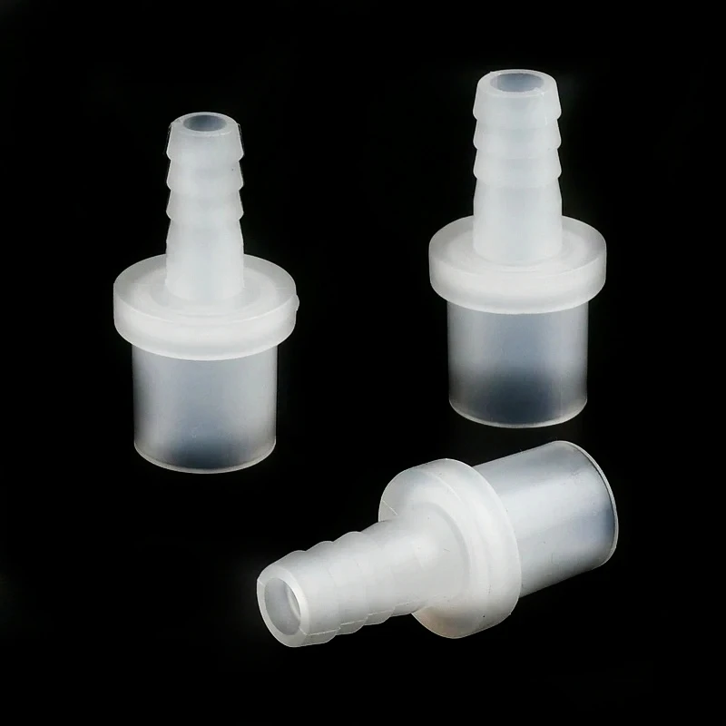 Conectores planos de PP de grado alimenticio de 9,5-18 mm a 8-10 mm, 3-50 unidades, para acuario, bomba de aire, manguera, accesorios de riego