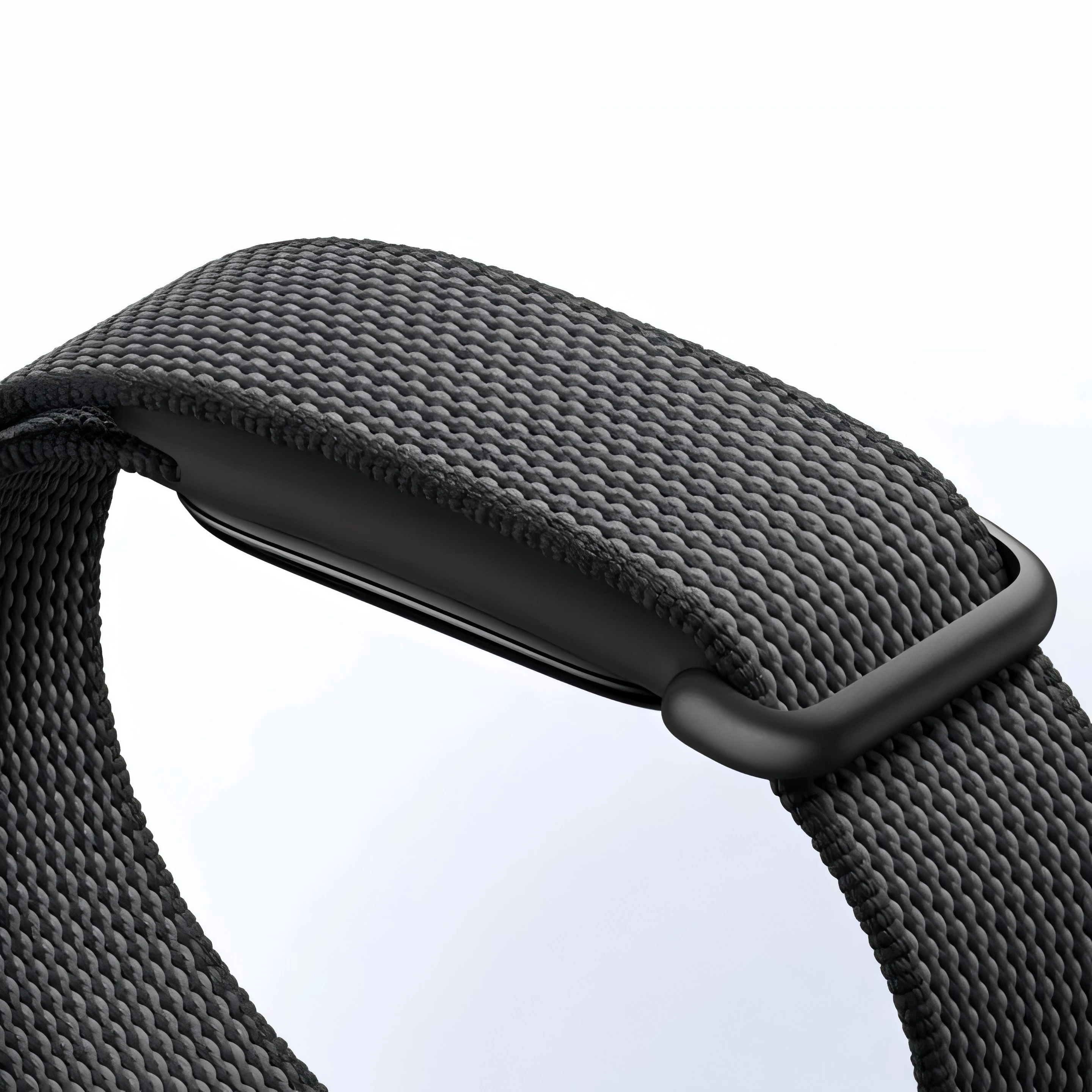 Caja de metal + correa de nailon oficial para Google Fitbit Air, pulsera deportiva transpirable, accesorios para Google Fitbit Air
