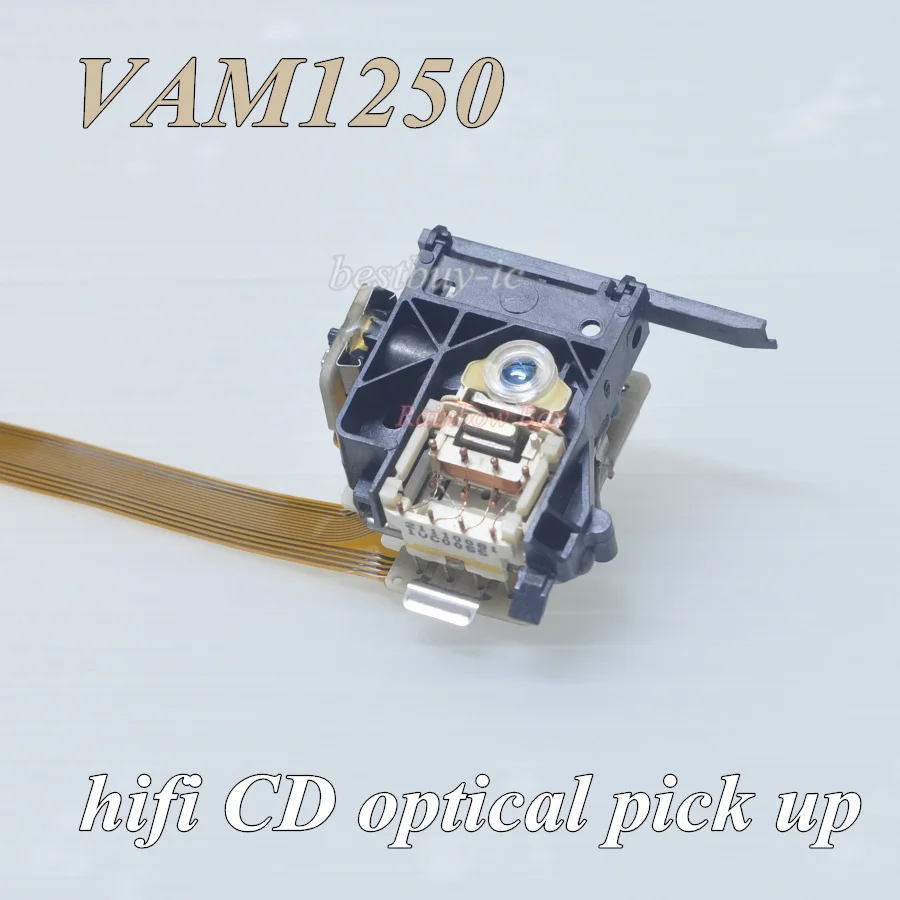 Nuevo y original VAM1250 (VAM1254 VAU1254) superficie de contacto dorada HiFi CD conjunto de servicio de recogida óptica lente láser VAU1255