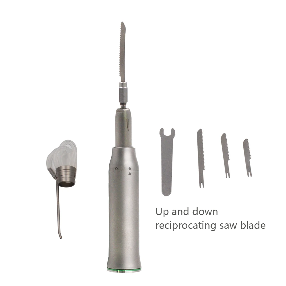Sierra de mano para cirugía oral dental, para implantología, con hoja de sierra recíproca, para reducción ósea, accesorios de odontología