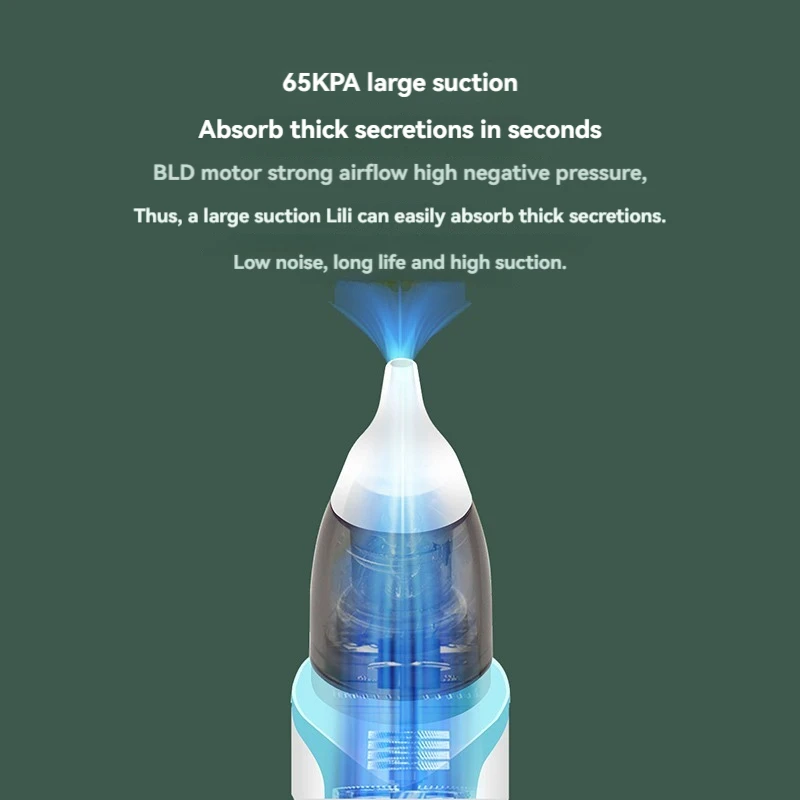 Aspirador Nasal Eléctrico para Bebés, Modelo 2026, Versión Recargable, Herramienta de Succión para Prevenir la Congestión Nasal