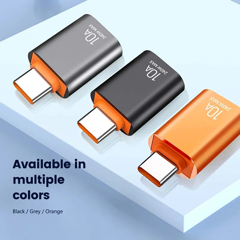 Adaptador USB 3,0 a tipo C OTG tipo C macho a USB hembra convertidor para ordenador portátil Xiaomi Samsung USBC Adaptador usb a tipo c
