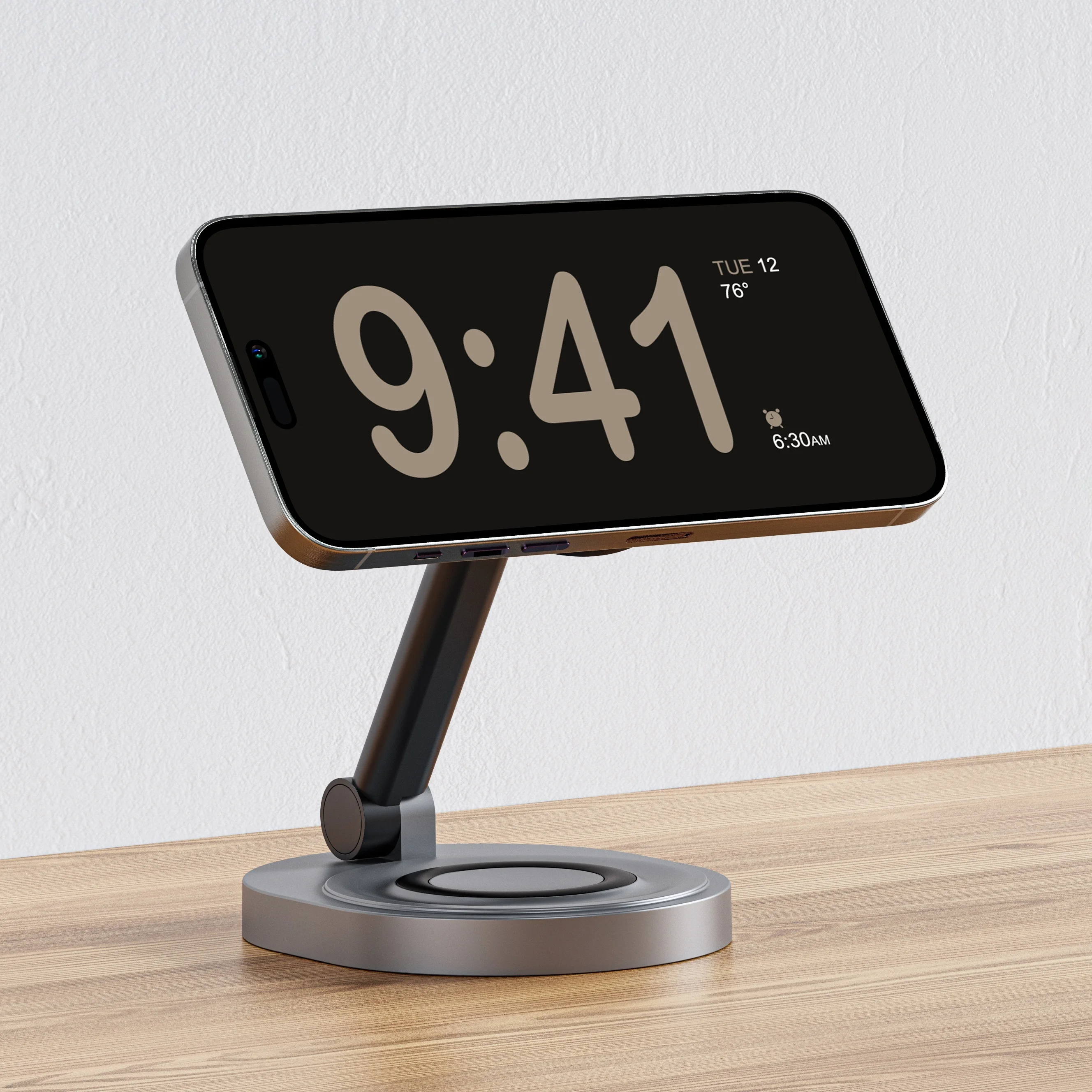 Cargador inalámbrico magnético 2 en 1, base de carga rápida para iPhone 15, 14, 13, 12, 11 Pro Max, 11, X, Apple Watch, Airpods