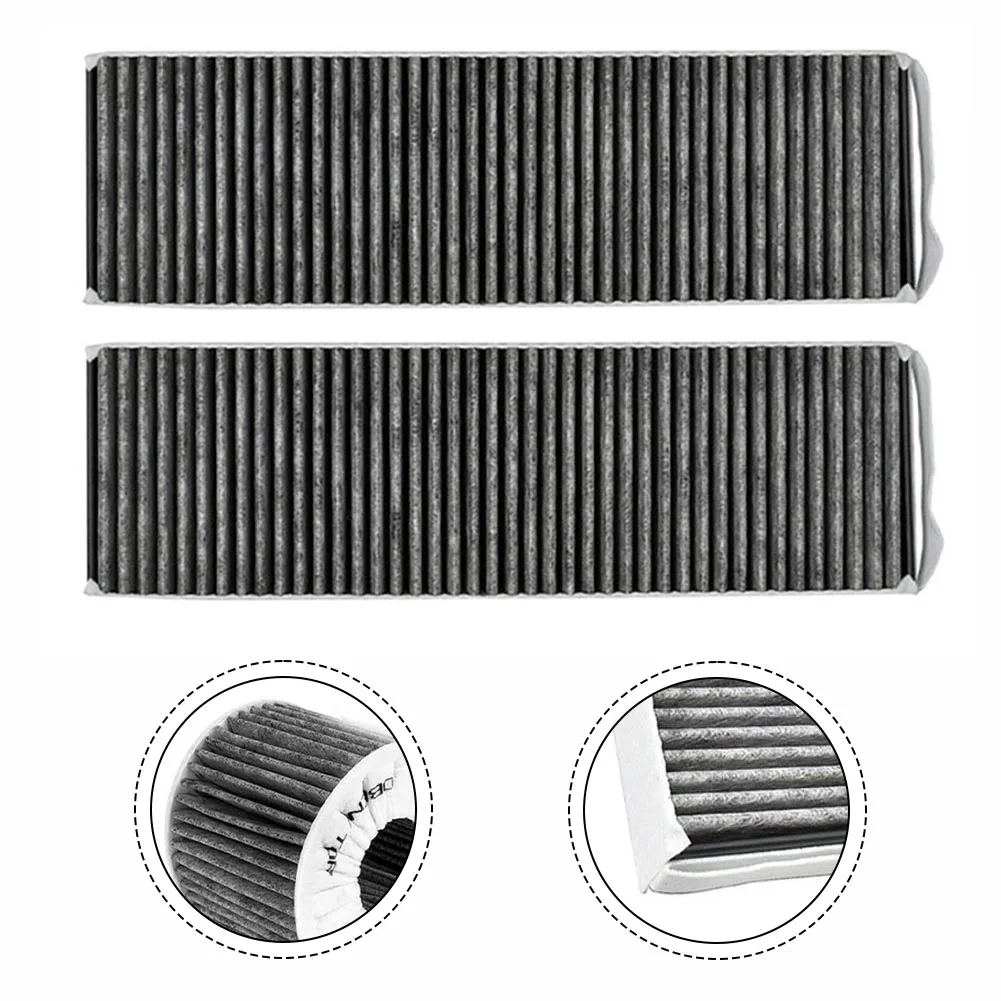 Paquete de 2 filtros de carbón activado de alta calidad, filtro de pantalla HEPA para Campana Extractora para Bora Basic BAKFS para Bora Pure Puakf