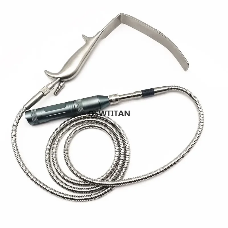 Gancho para eliminar arrugas, Retractor de senos con guía de luz, gancho para tirar, gancho Nasal y instrumento de cirugía plástica de fibra
