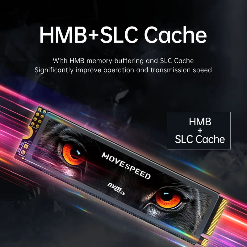 MOVESPEED 7450 MB/s SSD NVMe M.2 2280 4TB 2TB 1TB disco duro interno de estado sólido M2 PCIe 4,0x4 2280 unidad SSD para PS5 portátil PC