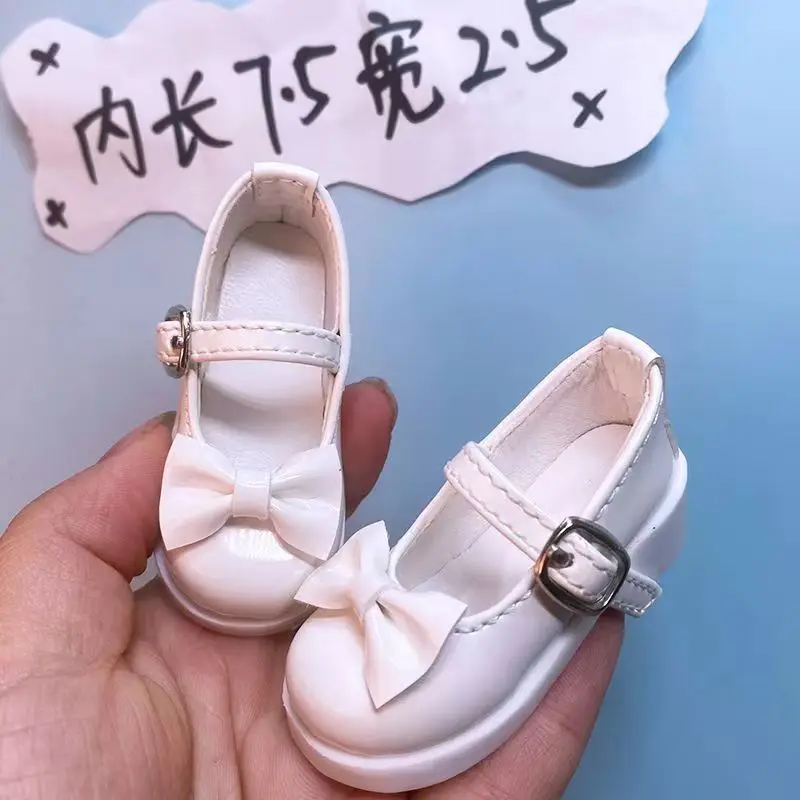 Botas de nieve para muñecas BJD de 45 cm, botas largas para vestir, uniforme de estilo académico para muñecas BJD de escala 1/4, zapatos de cuero, zapatos tipo Mary Jane.