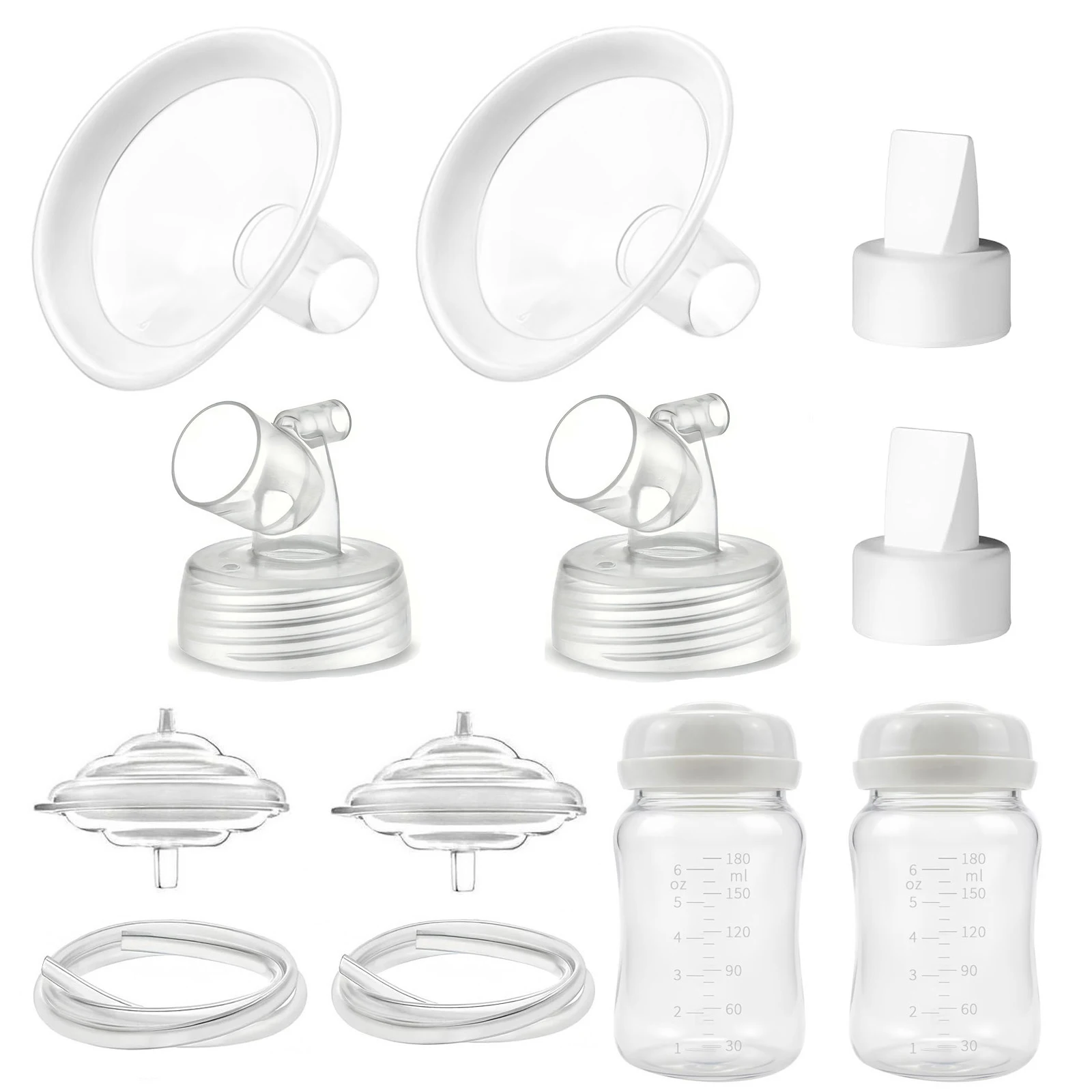 Repuestos para Extractor de Leche Spectra S1 S2 S9 Plus, Kit Completo de Accesorios, Repuestos de Silicona Libres de BPA