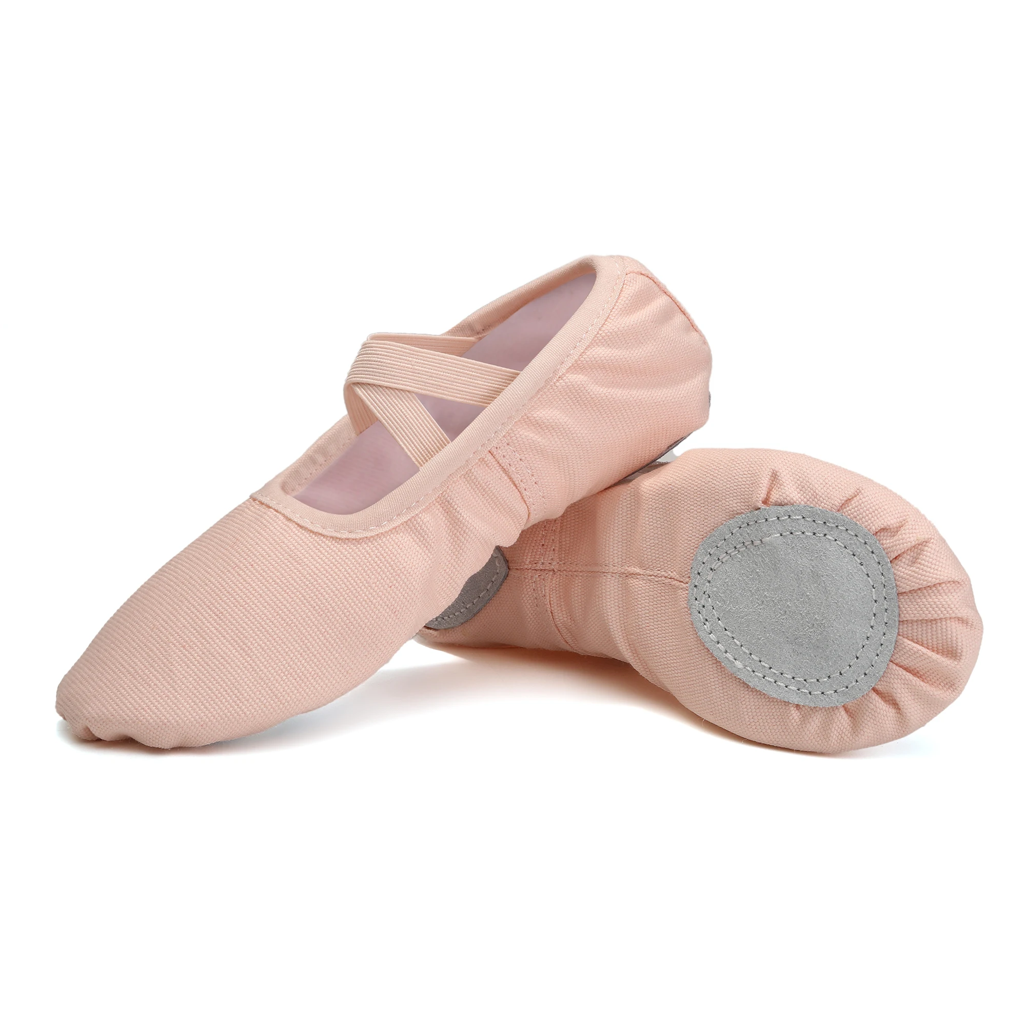 Zapatos de Ballet para niñas y mujeres, zapatillas de Ballet para niños, bailarinas para mujeres, zapatos de práctica de baile para niños, zapatos de entrenamiento de lona de suela blanda