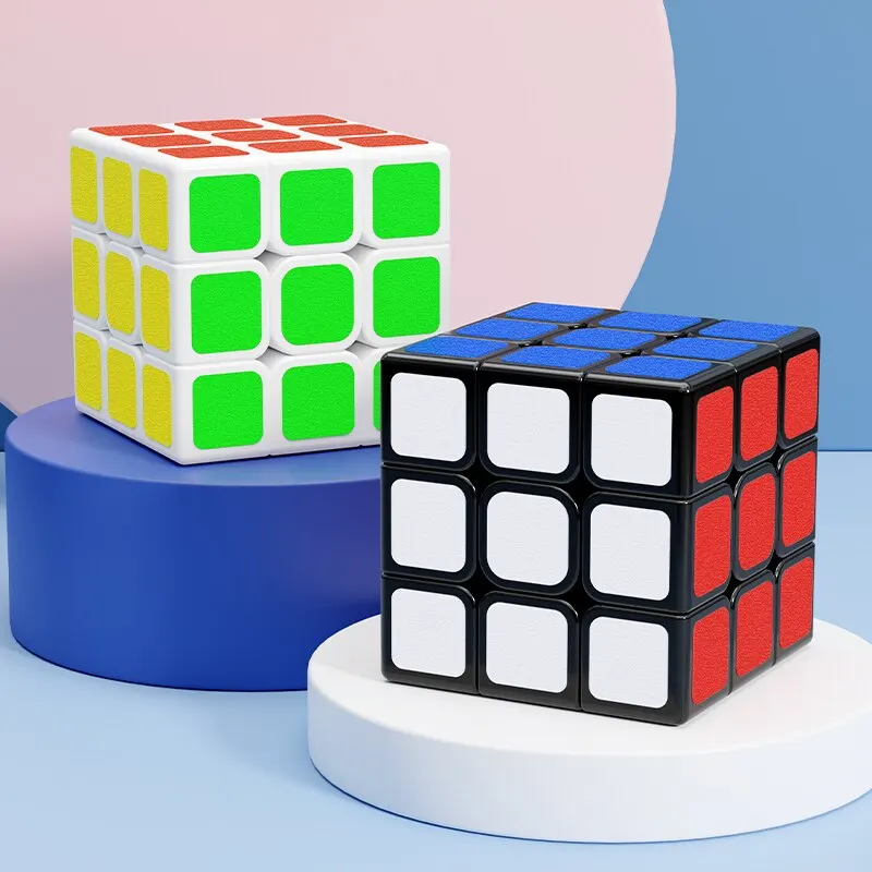 SENGSO-cubo mágico 3x3 con textura esmerilada, juguete educativo, rompecabezas, diseñado para competición