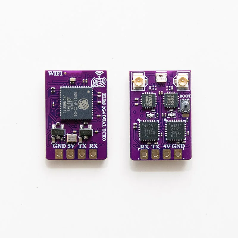 BeyondFPV 5 uds ELRS 2,4G receptor de diversidad antena Dual RX TCXO incorporado para Dron de carreras de largo alcance FPV Freestyle RC