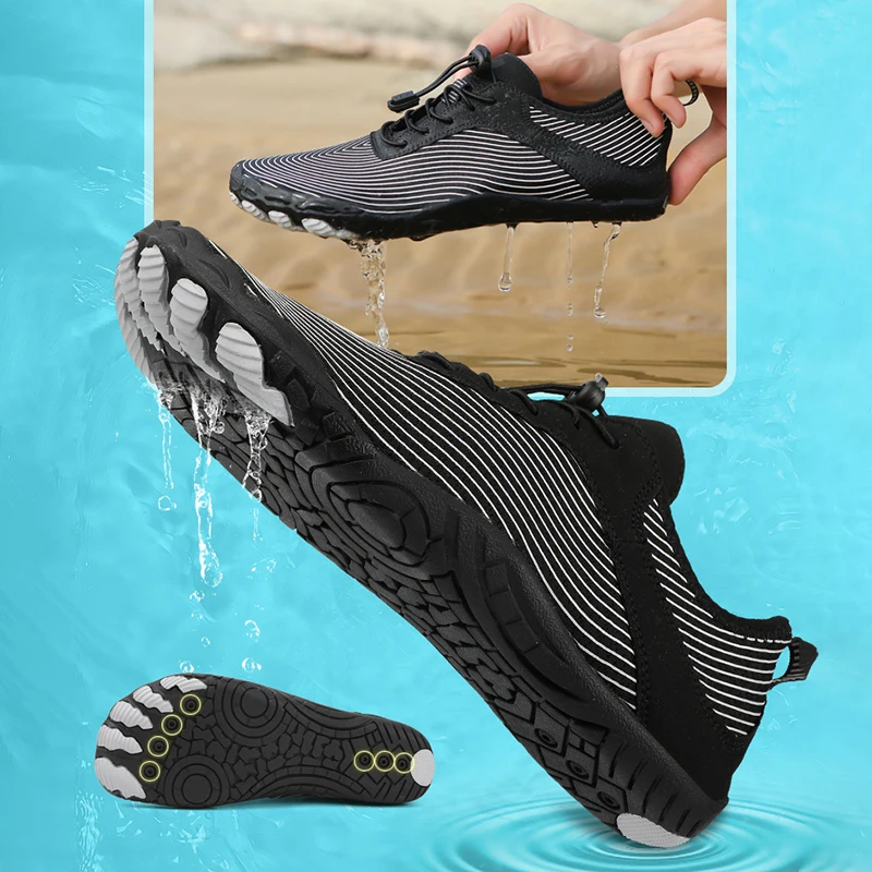 Zapatillas de Agua EOCENE para Hombre y Mujer, de Secado Rápido, para Natación, Playa, Fitness, Deportes Acuáticos, Anfibias