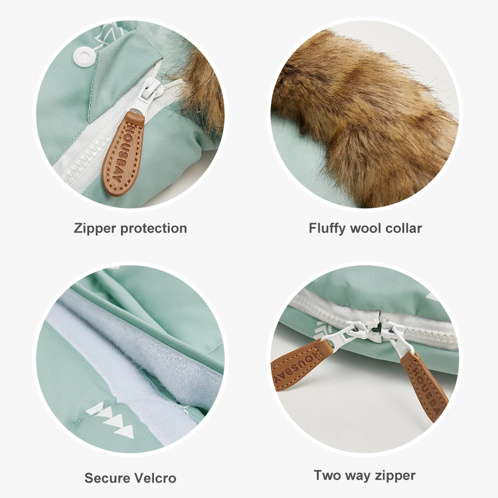 Saco de cochecito de bebé de 0 a 24 meses, sobre cálido y grueso para descarga de cochecito, funda Universal para cochecito, accesorios