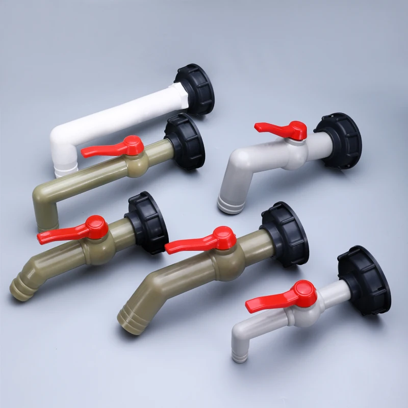 Adaptador para Tanque IBC, Conector de Válvula para Cubo de Agua, Conector de Riego para Jardín, Grifo de Manguera de Fácil Uso, Alta Calidad