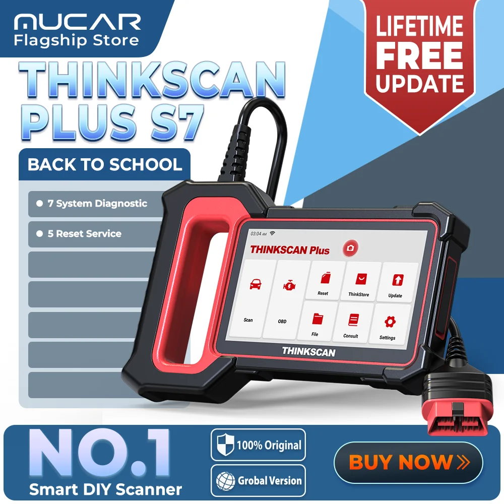 THINKCAR Thinkscan Plus S7 S6 S4 Obd2 Scanner voiture outils de Diagnostic Automotivo OBD Scanner bricolage outil de Diagnostic automatique lecteur de Code
