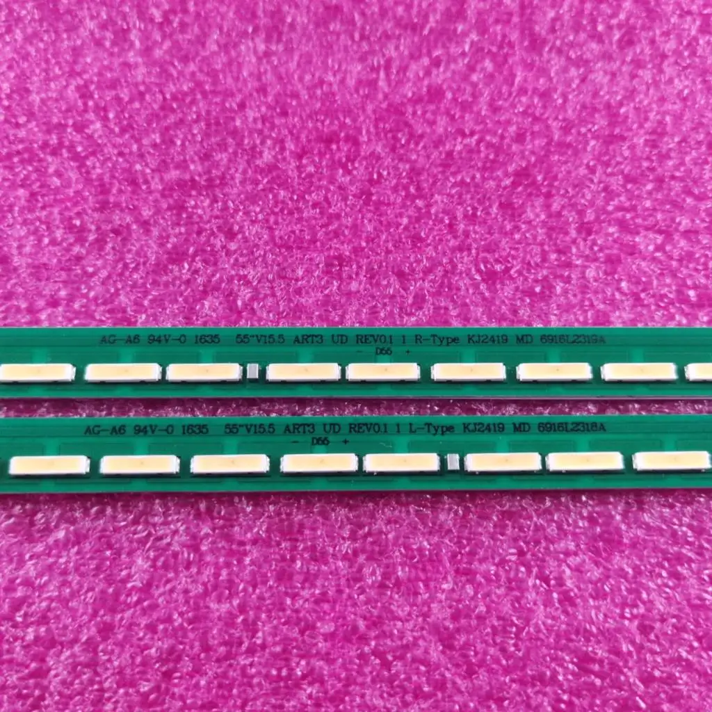 Retroiluminación LED para 55UH605V 55UH620V 55UH617V 55UH6150 55UF6430 55UH615V 55UF680v 55UH6257 55UF7767 55UH625V 6922L-0159A