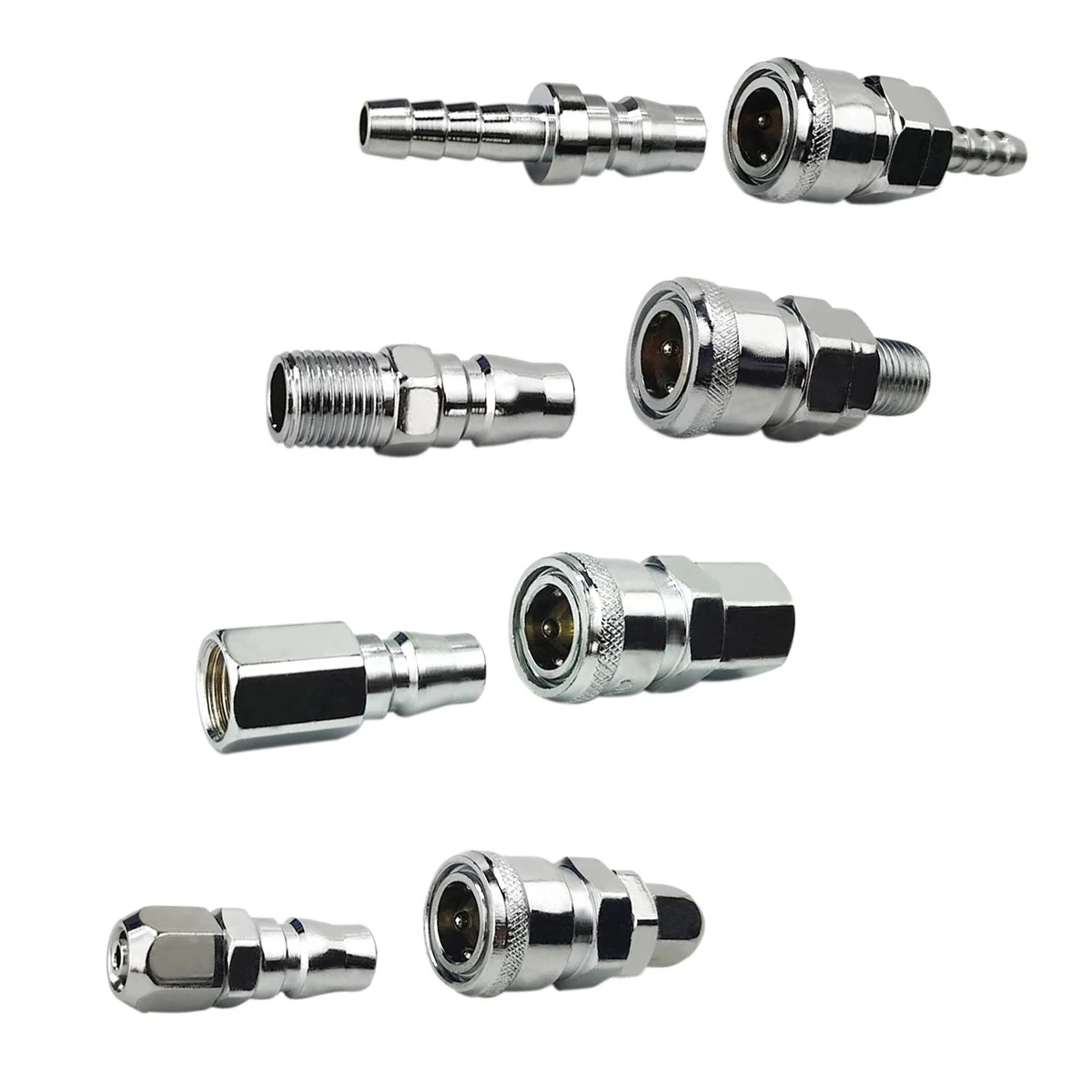 Conector rápido neumático tipo C para acuario, tanque de agua de jardín, tubo de aire de PU macho y hembra SP/PP/SH/PH/SM/PM/SF/PF 20/30/40