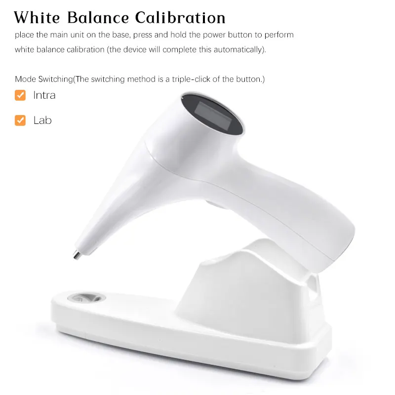 Comparador de Color Dental JUMTOP, Corrector de guía de sombra Digital de alta precisión de combinación rápida para blanqueamiento Dental